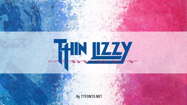 Thin Lizzy example